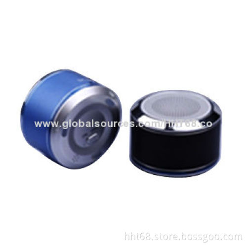 Poratable Speakers, Supports iPhone/iPad/Bluetooth Stereo Function/Mobile Phones/MP3/MP4 PlayersNew
